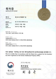 특허증 제10-1730007호